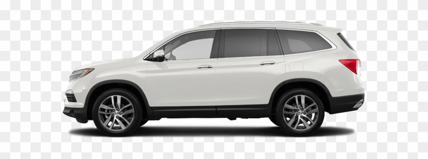 Honda Pilot - White Honda Pilot 2018 Clipart #2472825