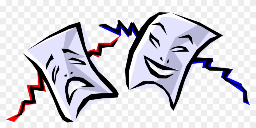 Vector Illustration Of Theatre Or Theater Theatrical Clipart #2473070