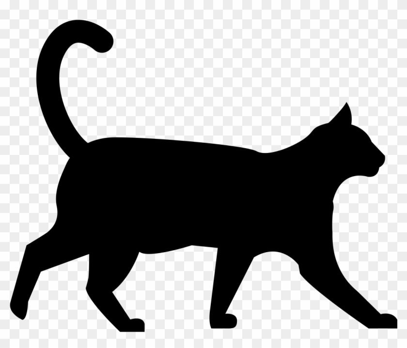 1200 X 1200 4 0 - Cat Profile Standing Clipart