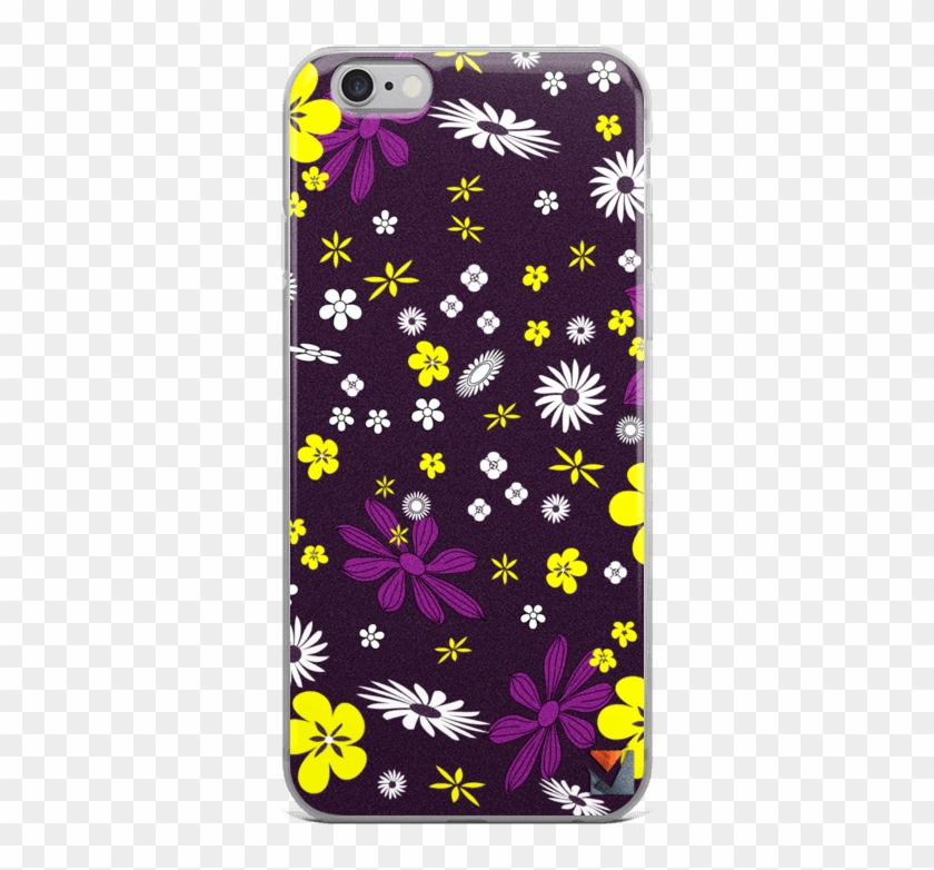 Purple Iphone Background - Pattern Floral Designs Clipart
