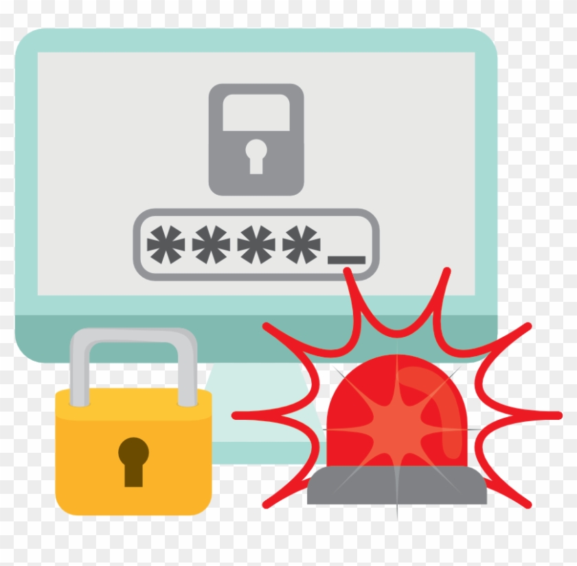 Security System Password Reuse - Using Passwords Clipart #2474207