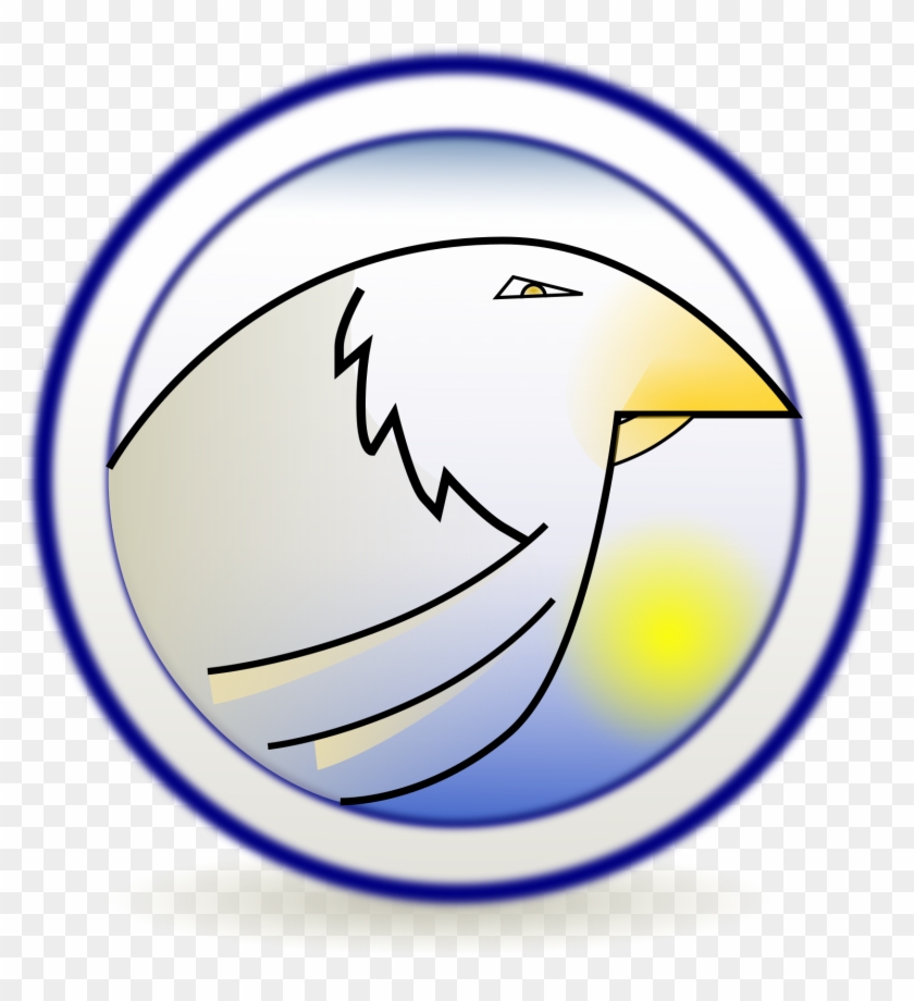 This Free Icons Png Design Of Eagle-server - Circle Clipart