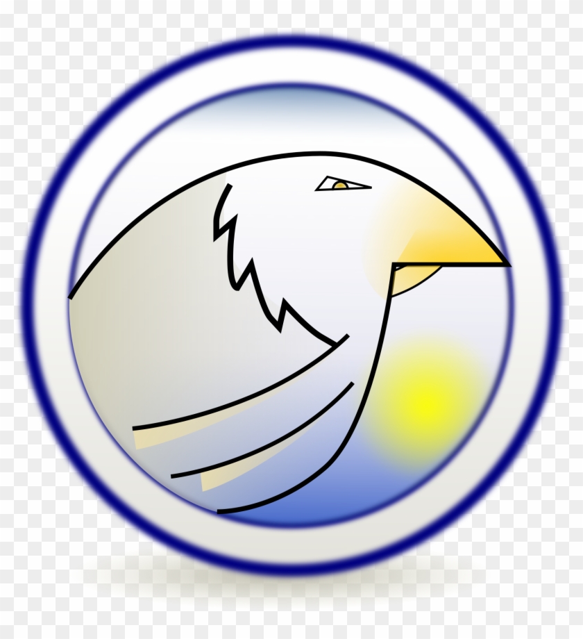 This Free Icons Png Design Of Eagle-server - Circle Clipart #2474237