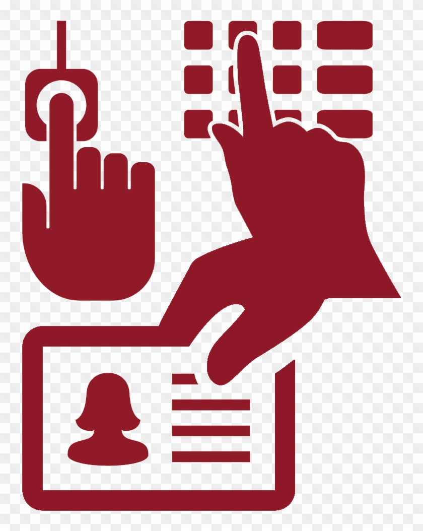 Authentication-icon - Biometric Access Control Icon Clipart