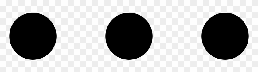 Simple Icon Ellipsis - Ellipsis Svg Clipart