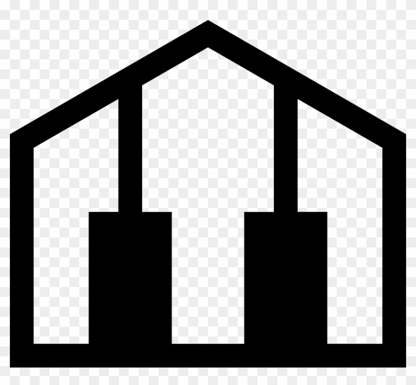 Music House With Piano Keys Comments Clipart #2475334