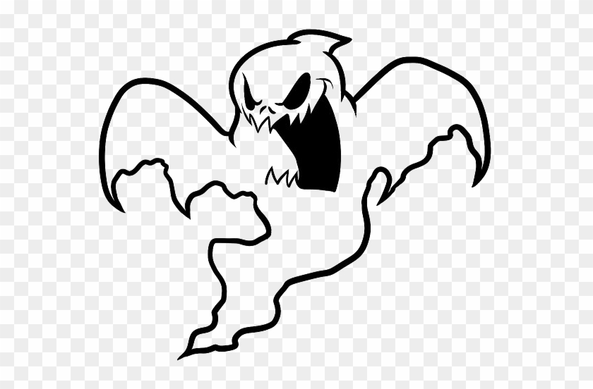 Ghost Png Transparent Photo - Scary Ghost Coloring Pages Clipart #2475600