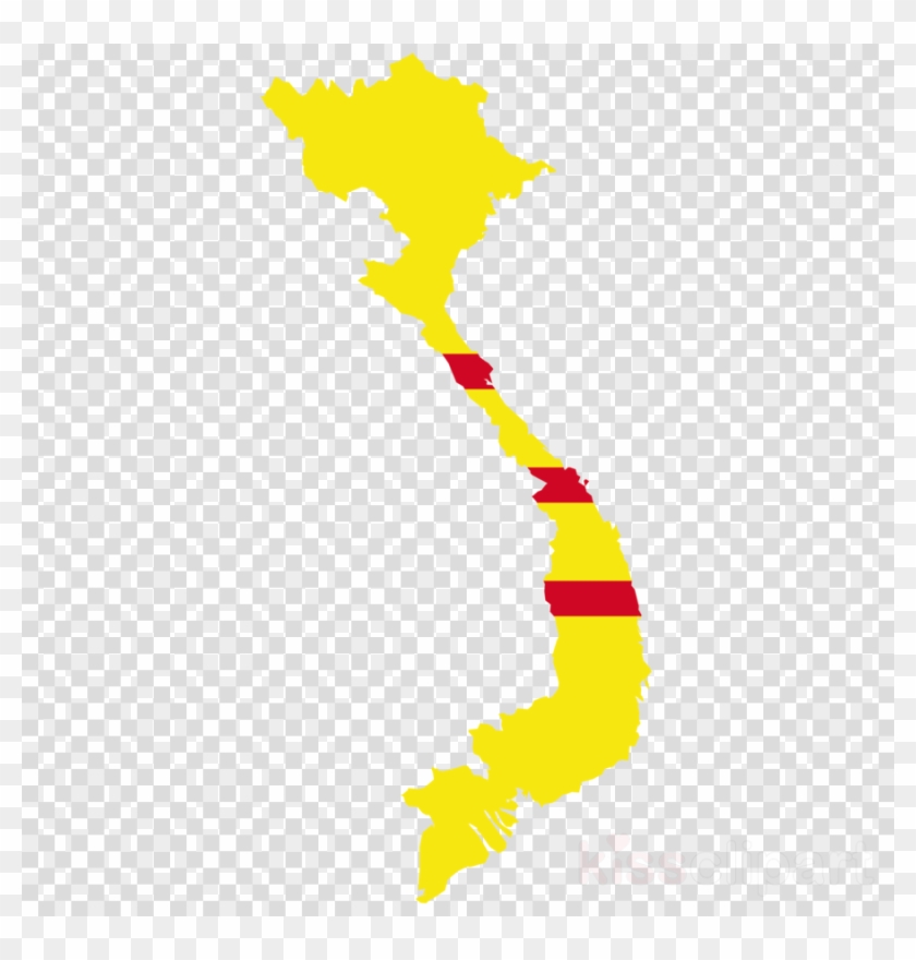 Vietnam Map Png - Clip Art Transparent Png #2476006