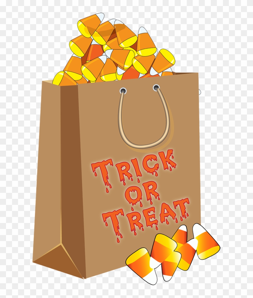 Trick Or Treat Bag Clipart - Png Download