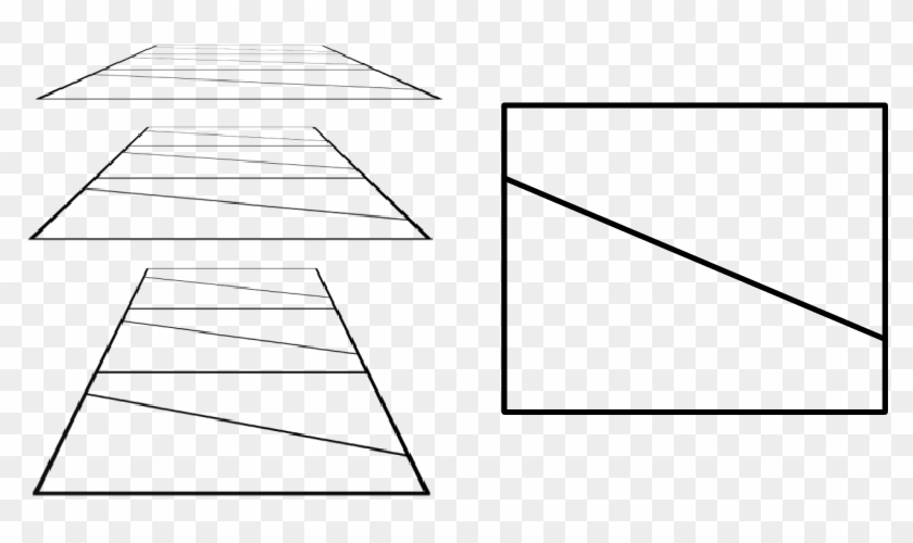 Perspective Distortion Affects The Perceived Shadow - Drawing Clipart
