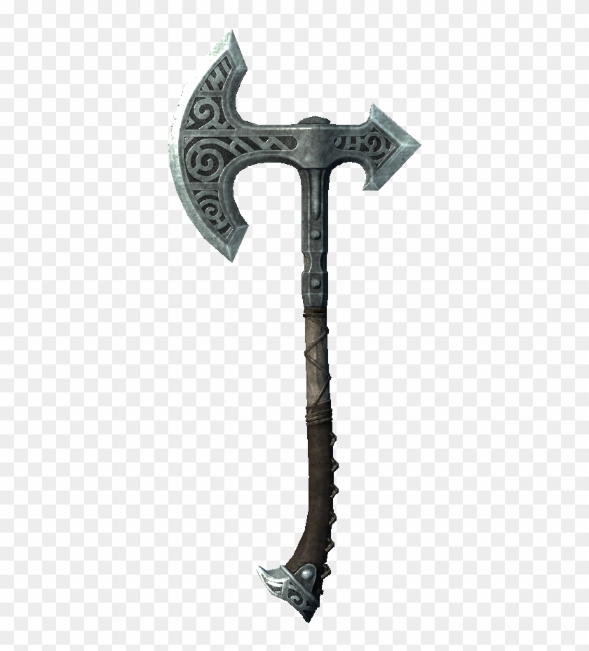 Skyforge Steel War Axe - Ax War Clipart