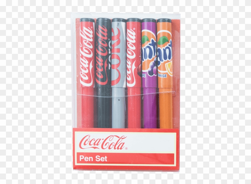 Coca-cola Fanta Pen Set - Coca Cola Clipart #2476725