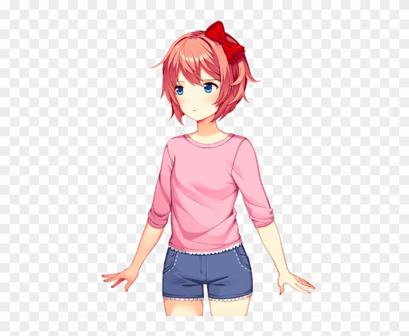 Edited Media - " - Sayuri Doki Doki Literature Club Clipart #2477383