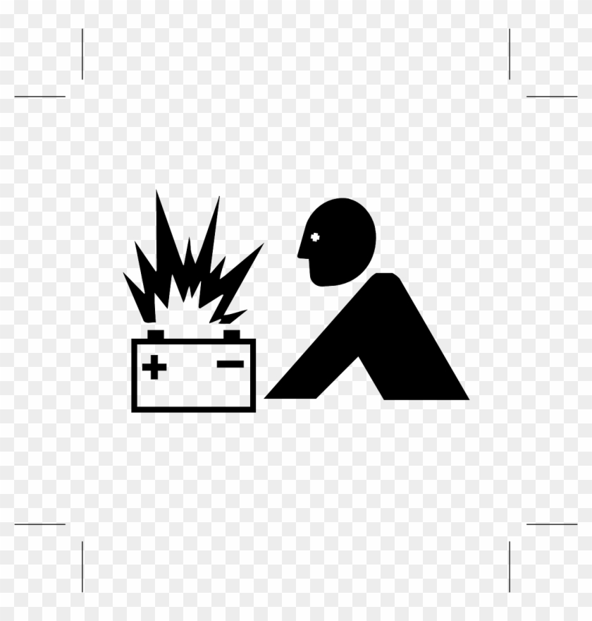 Battery Explosion Warning Danger Png Image - Explosion Batterie Clipart