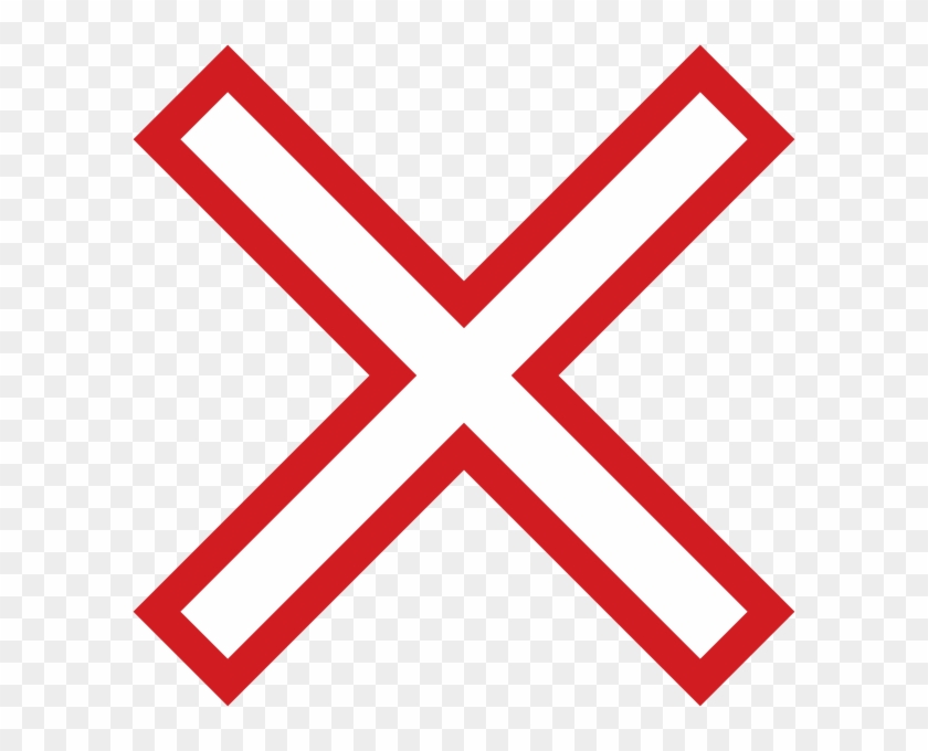 Railroad Crossing Png - Panneau Passage À Niveau Canada Clipart #2477456