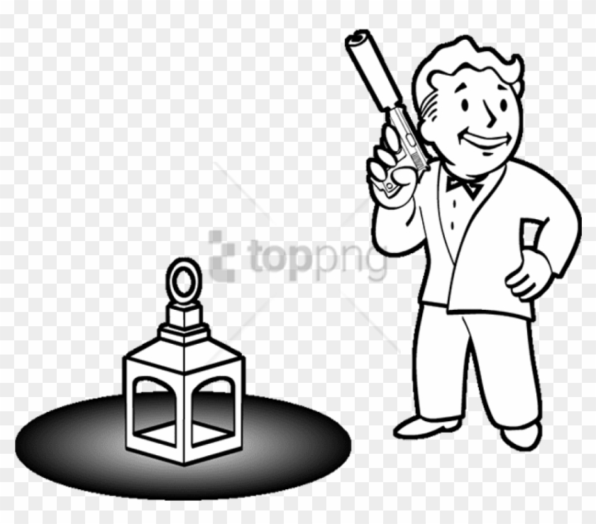 Free Png Icon Railroad Quest - Fallout 4 Railroad Vault Boy Clipart #2477611