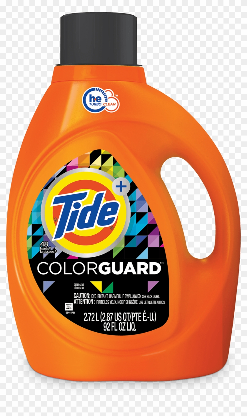 Tide Colorguard Laundry Detergent Packaging - 50 Oz Tide Laundry Detergent Clipart #2477819