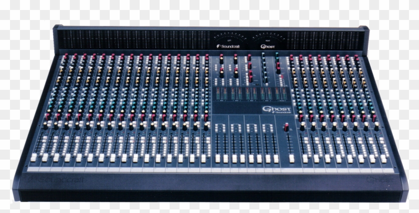 Ghost - Soundcraft Ghost Mixing Desk Clipart #2478499