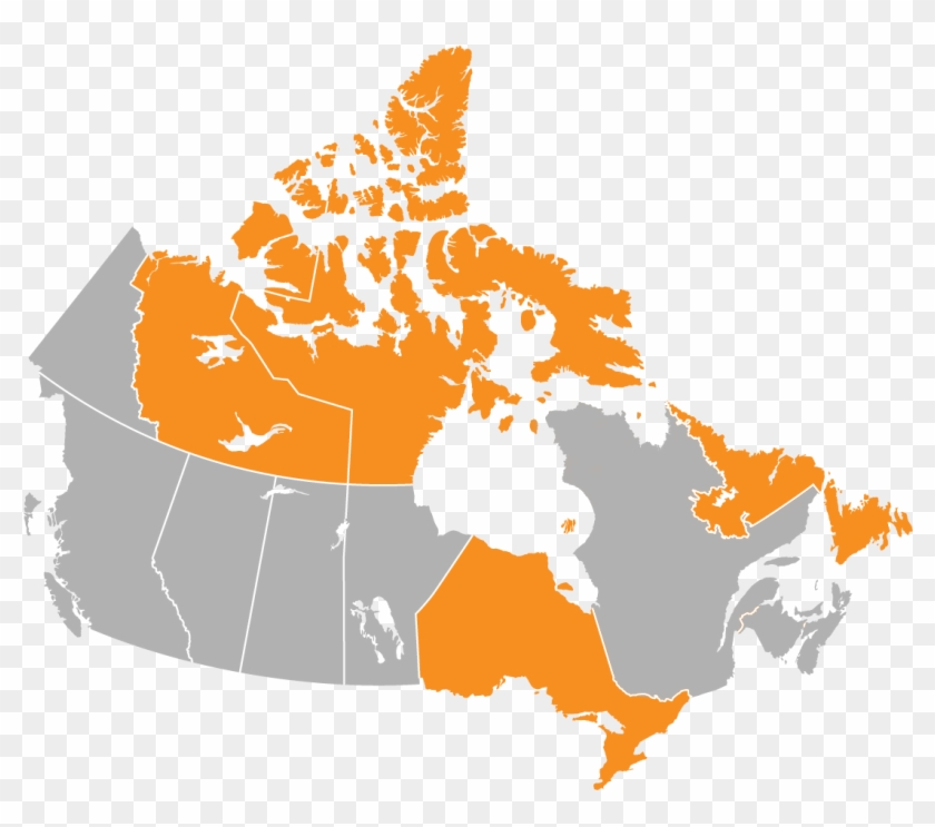 Proudly Canadian, Serving Ontario, Newfoundland, Northwest - Southern Border Of Canada Clipart #2479697