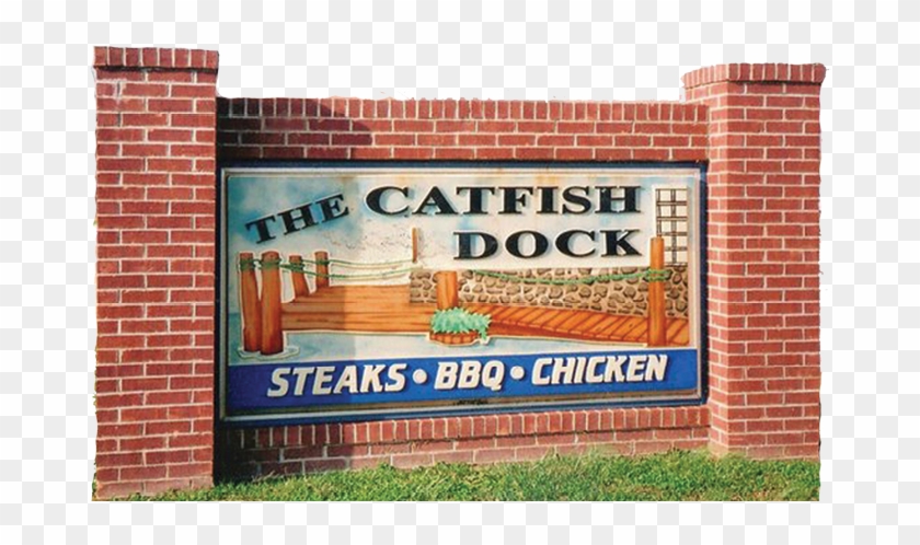 The Catfish Dock Restaurant - Brick Clipart