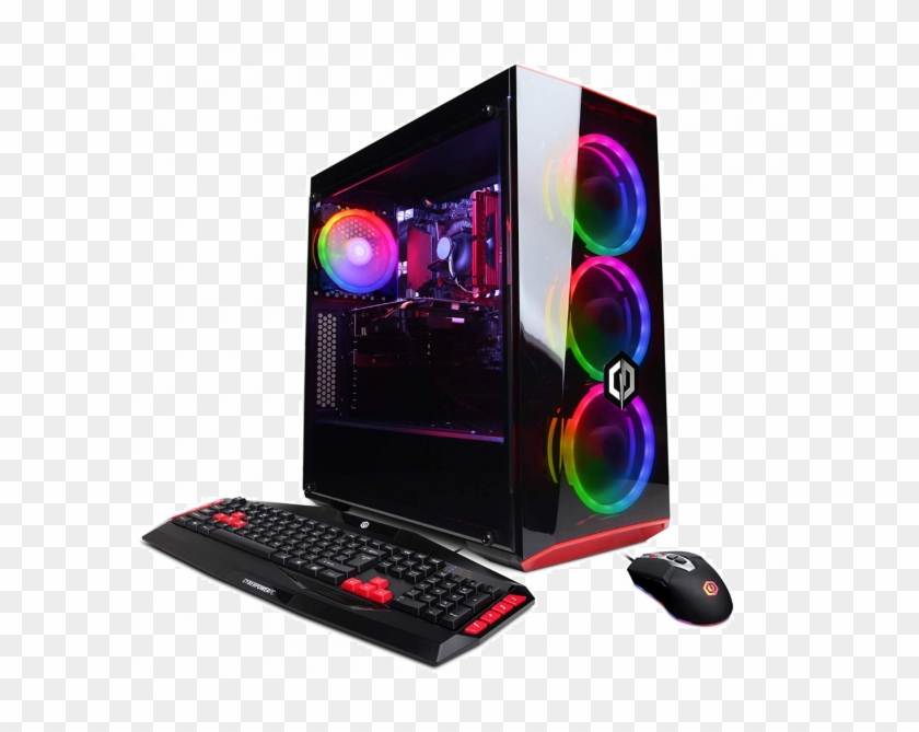 Cyberpowerpc Gamer Xtreme Vr Gxivr8060a5 Gaming Pc Clipart Pikpng