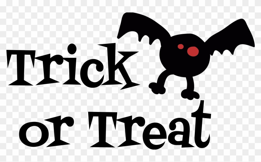 Trick Or Treat Halloween Decal Clipart
