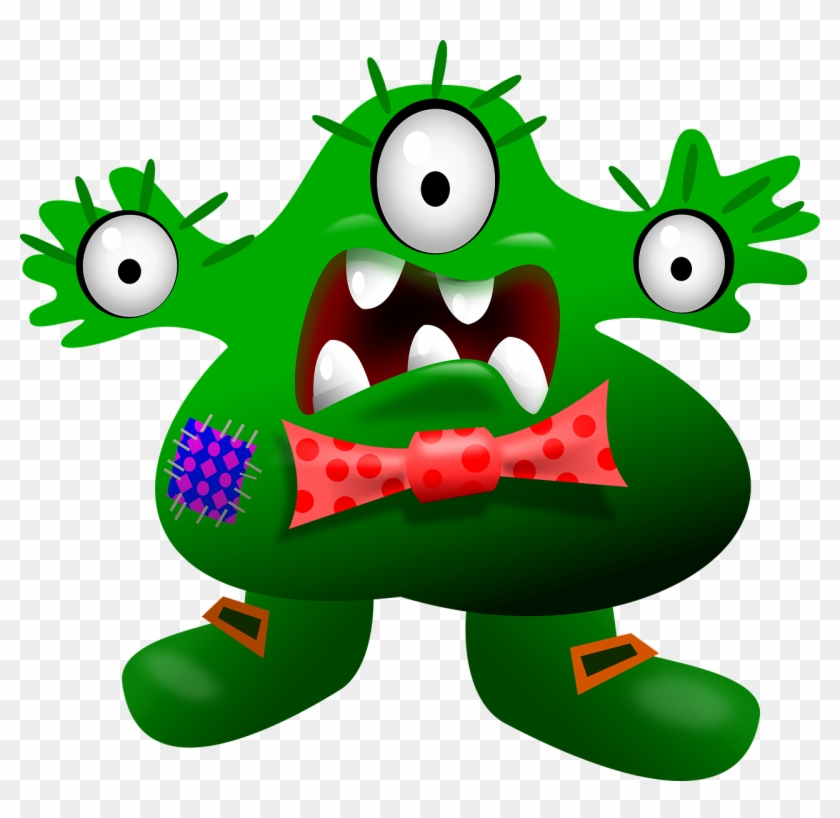 Monster Cartoon Halloween Alien Png Image - Mostro Cartone Clipart