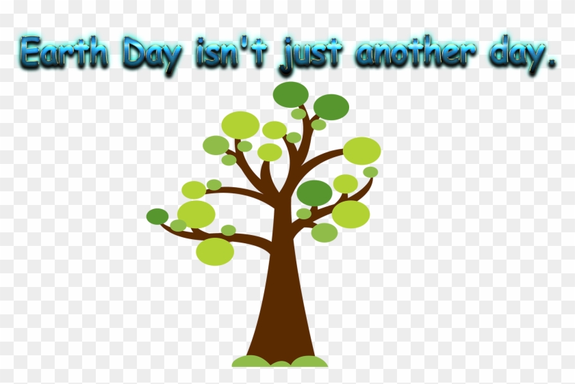 Earth Day Slogans Png Free Download - تصویرسازی درخت Clipart #2480800
