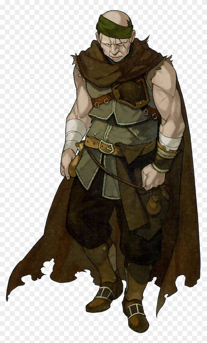 Brigand Boss - Brigand Boss Fire Emblem Clipart