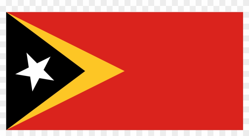 Download Svg Download Png - Flag East Timor Leste Clipart #2481997
