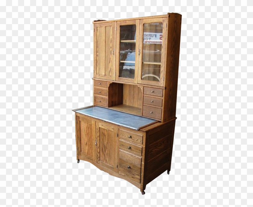 Antique Oak Kitchen Cabinet Baker Kitchen Cabinet Doors - Bakers Cabinet Clipart #2482005