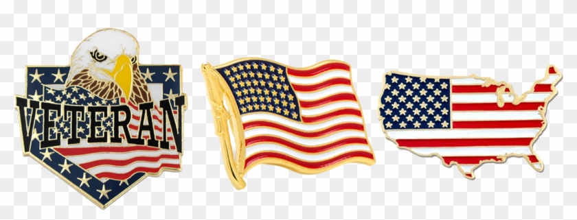Custom Lapel Pins Landing Page Flag Pins - Lapel Pin Clipart #2482182
