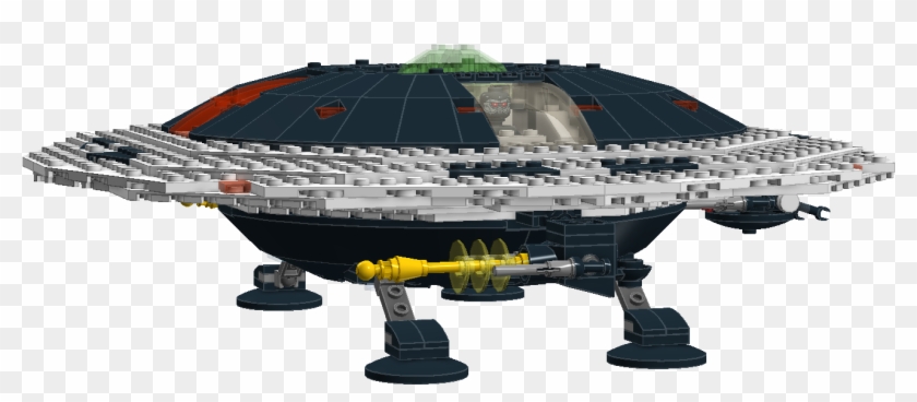 Moc 4 Saucer 1 18 Low1c - Scale Model Clipart #2482632