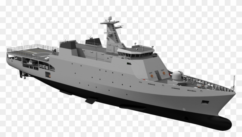 Multipurpose Offshore Patrol Vessel Clipart