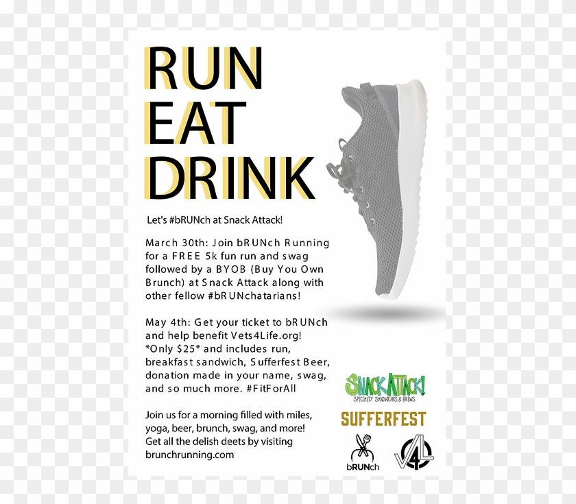 Brunch At Snack Attack Flyer - Brunch Clipart