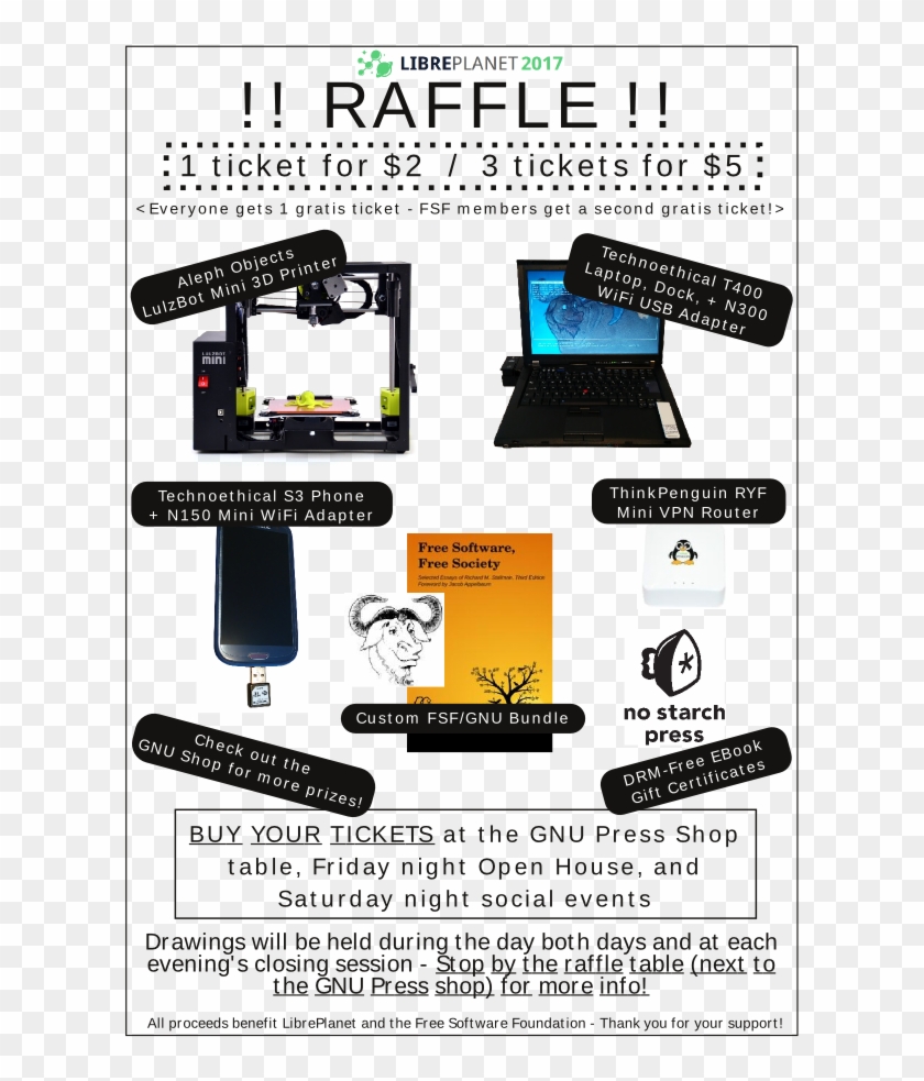 Raffle - No Starch Press Clipart