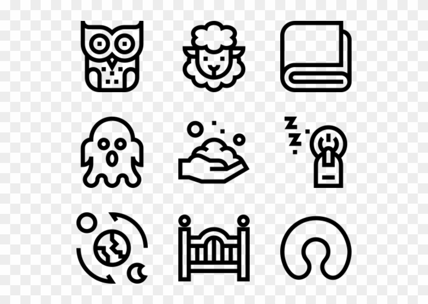 Time To Sleep - Passport Icon Transparent Background Clipart #2482843