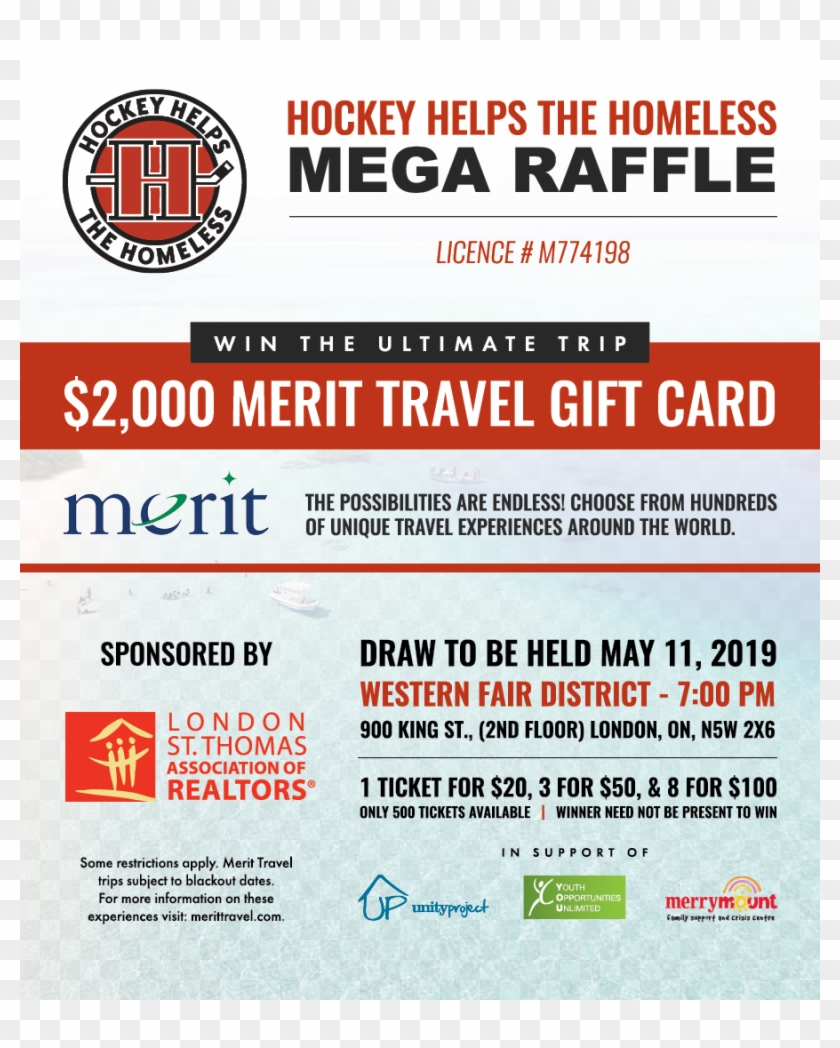 2019 London Raffle Graphic - Orange Clipart