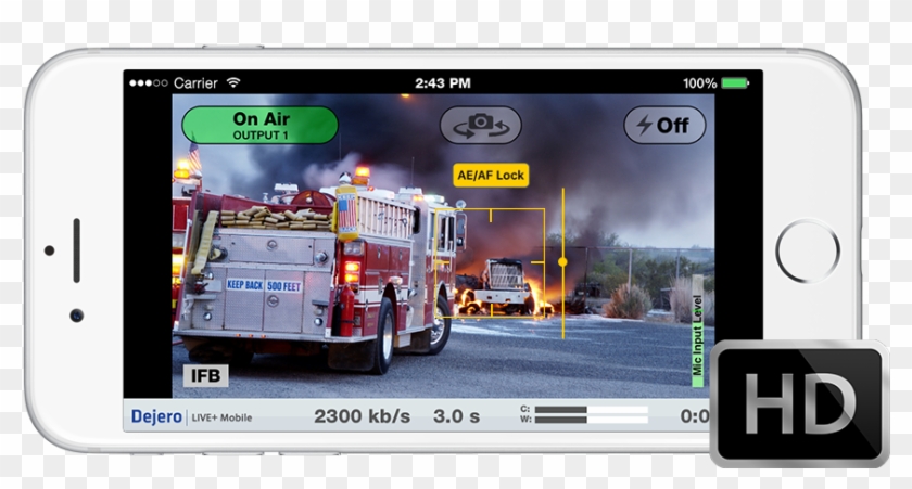 Dejero's New Update Of Their Live Mobile App For Video - Mobile App Clipart