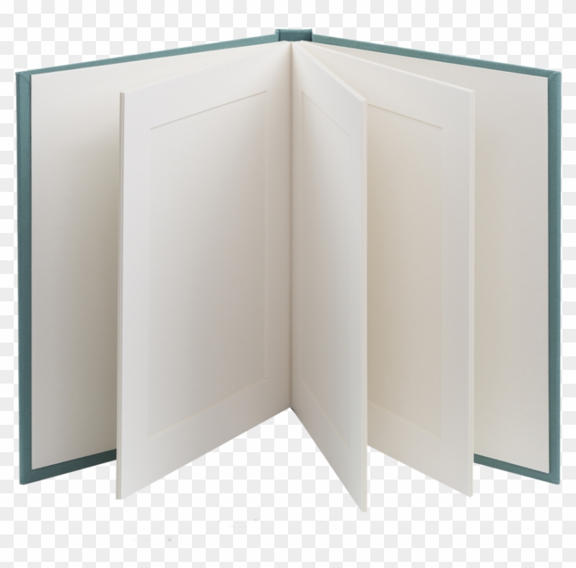 6 Photo Vertical Matted Album - Wood Clipart