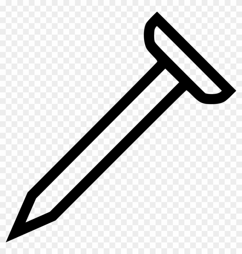 Clippers Screw Cartoon Transprent Png Free Download - Nail Clipart Black And White Transparent Png