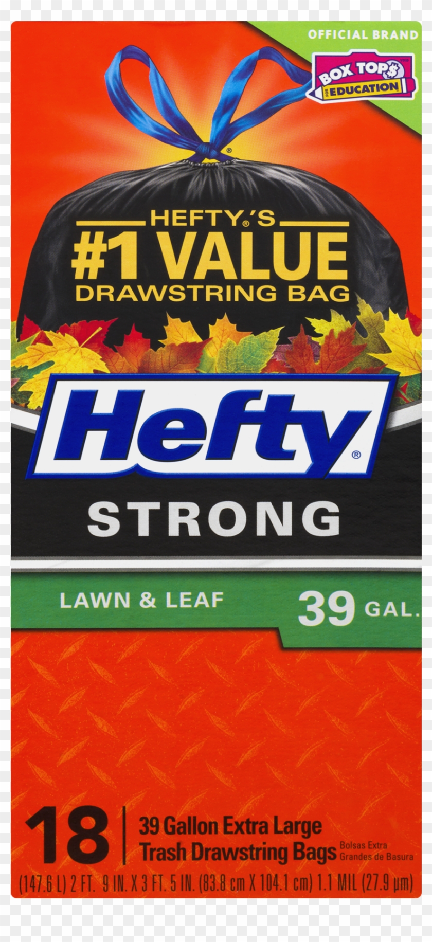 Hefty Heavy Duty Contractor Trash Bags, 55 Gallon, - Hefty Trash Bags Clipart #2483867