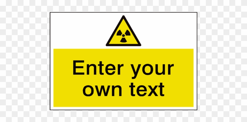 Radioactive Material Custom Safety Sticker - Danger Man At Work Clipart #2484030
