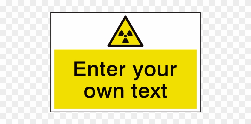 Radioactive Material Custom Safety Sticker - Danger Man At Work Clipart