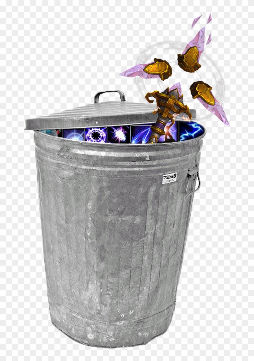 Excited - Donald Trump In A Trash Can Clipart
