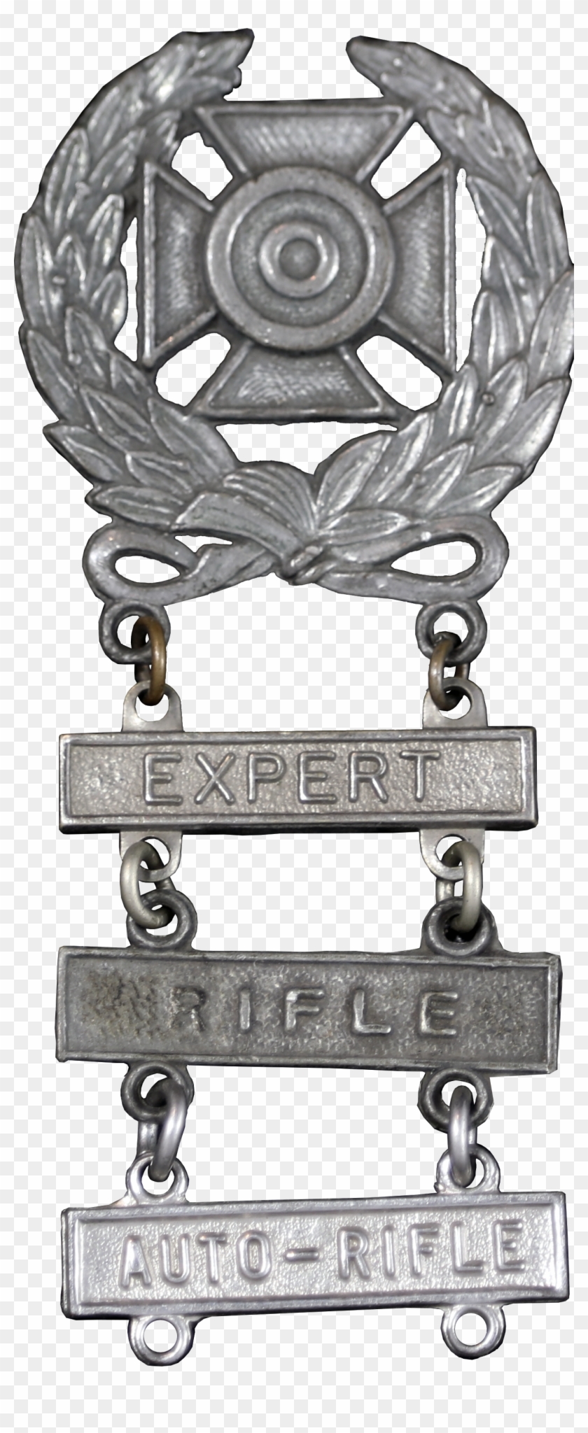 Expert Bar & Automatic Rifle Bar - Brass Clipart #2484792