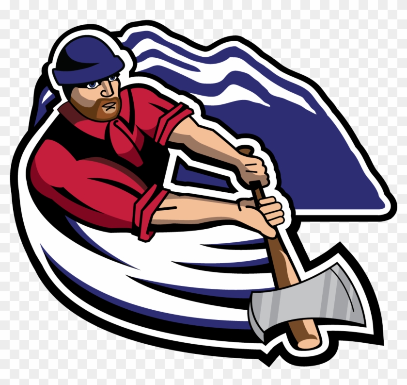 Lumberjack Clipart Drawing - Lumberjacks Baseball - Png Download #2484955