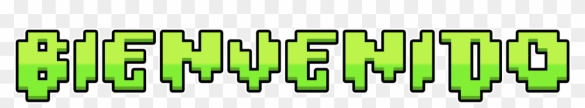 Bienvenido Png - Geometry Dash Font Png Clipart