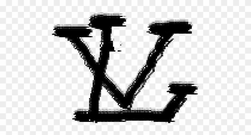 Louis Vuitton - Silhouette Clipart #2485303