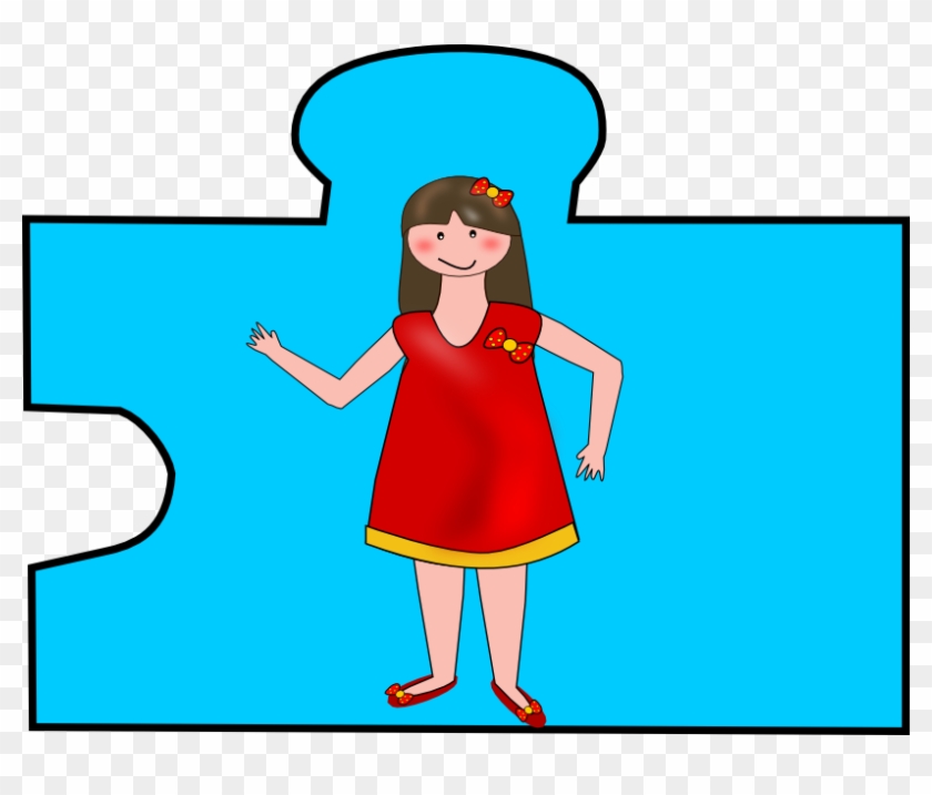 Lego Imagen Nina - Cartoon Clipart #2485521